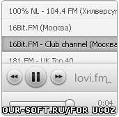 Плеер онлайн радио для сайтов UCOZ и DLE