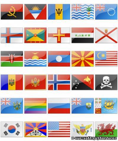 IconExperience V-Collections. Flags Of The World