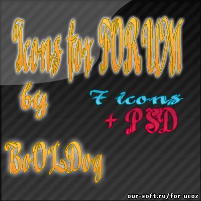 icons for forum by BoOLDog