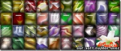3D abstract glass styles