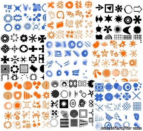 1032 кисти для фотошопа / 1032 Photoshop Brushes
