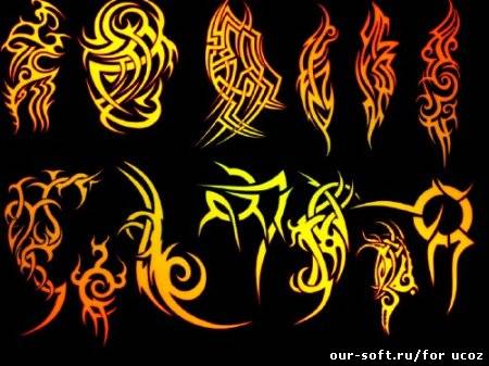 Кисти для Photoshop - Tattoo Brushes