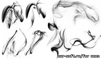 Кисти для Photoshop - Дым