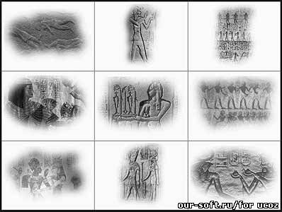 Кисти для Photoshop - Кисти египетской тематики