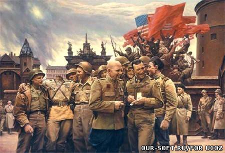 Шаблон для фотошопа - долгожданная победа