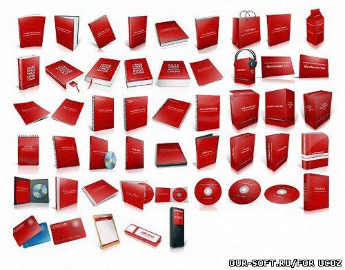 50 экшенов для фотошоп - Делаем обложки книг и коробок для превью