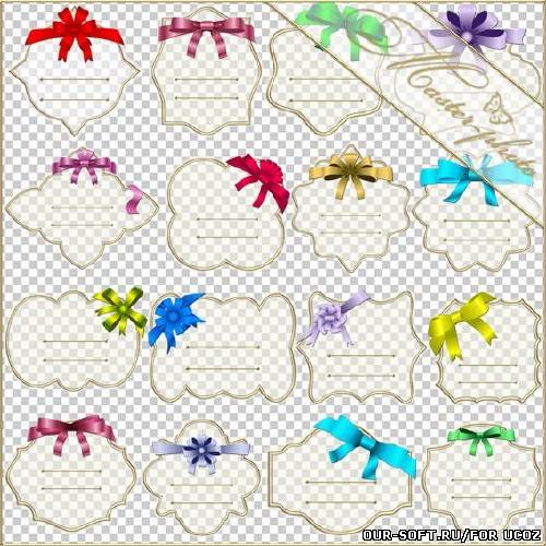 PSD исходник для украшения фотокниг и фотоальбомов