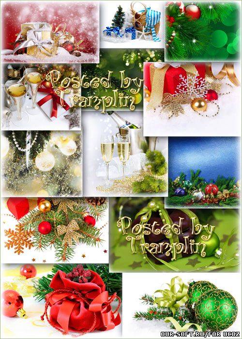 Новогодние праздничные фоны – Пусть светится огнями елка