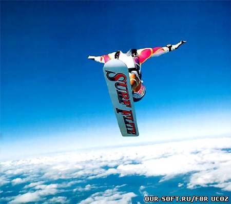 Женский шаблон - экстремальный спорт