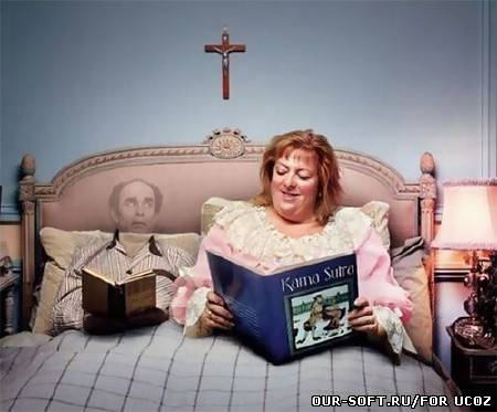 Шаблон для фотошоп - продержаться до утра