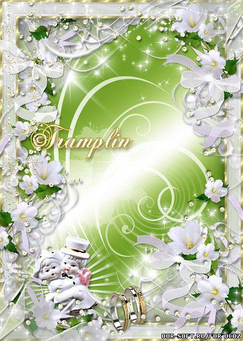 Свадебная Рамка для фото  – "Горько!" вам, но горести - Не знать