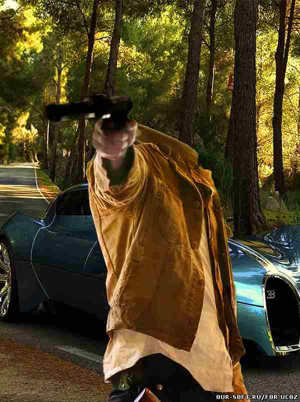 Мужской шаблон-на прицеле