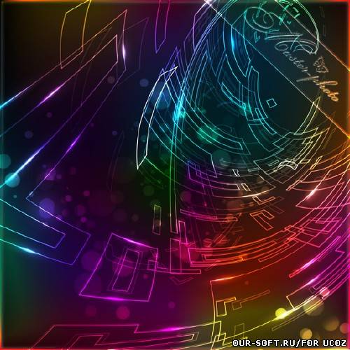 Многослойный исходник PSD - Абстрактные фоны