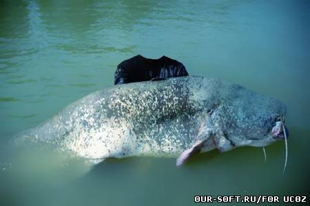 Шаблон мужской - Впойманая рыба