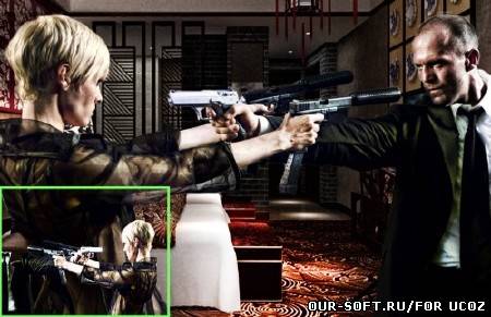 Шаблон для фотошопа - Кто кого