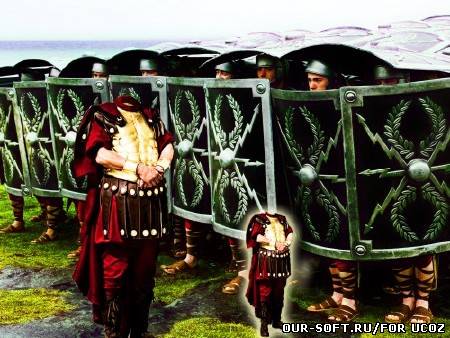 Psd для фотошопа - Римский предводитель