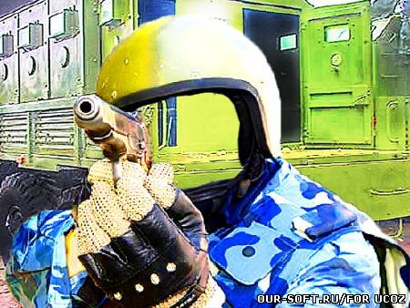 Шаблон для фотографий - Защитник правосудия