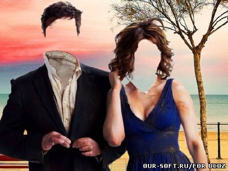 Фотошаблон для фотомонтажа - Не много вымазались