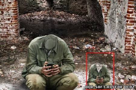 Фотошаблон военный - Чай для согреву