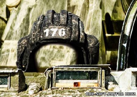 Psd многослойный - На советском танке