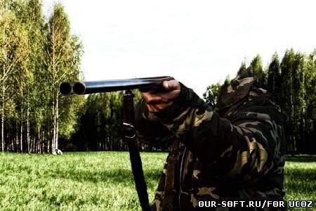 Шаблон для фотомонтажа - На медведя