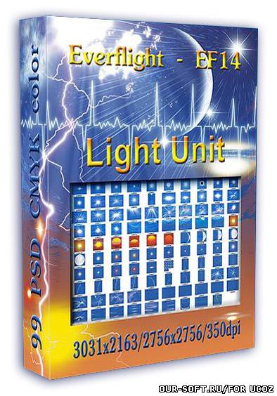 PSD исходники для фотошопа Light Unit