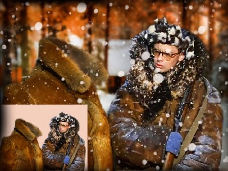 Многослойный Фотокостюм для фотошопа - Сторож Шурик