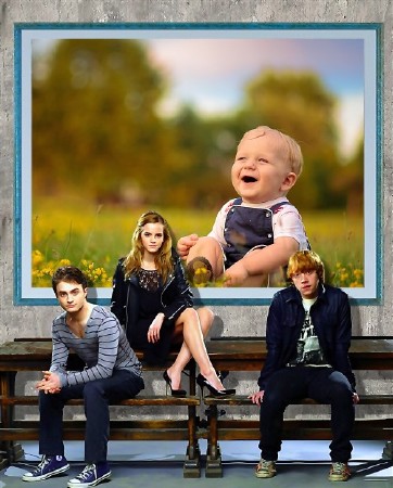 Рамочка photoshop - Гарри Поттер