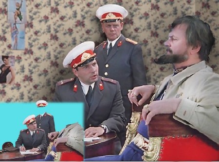 Многослойный парный шаблон для фотомонтажа - Допрос Ивана Грозного
