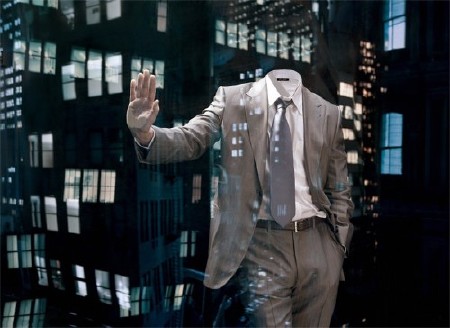 Photoshop шаблон - Работа в большом городе