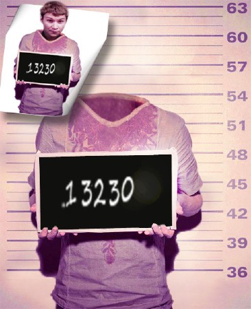 Фотошаблон мужской - Было дело