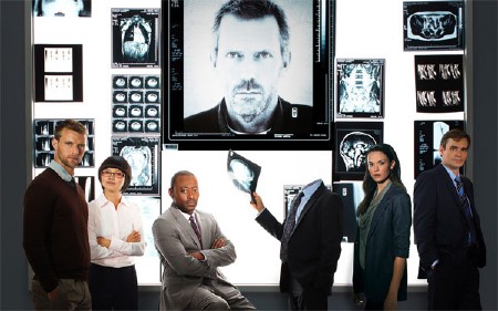 Шаблон psd - Хаус и его команда