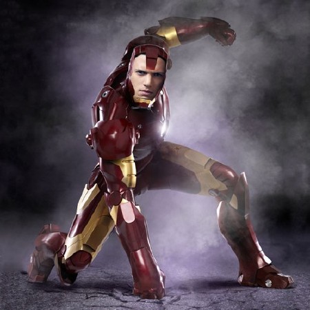 Шаблон для Photoshop - Железный человек