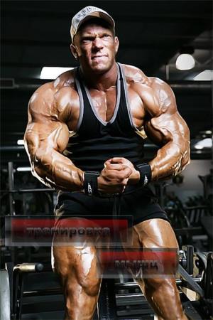 Прикольный фотошаблон для фотомонтажа - Тренировка мышц