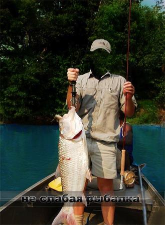 Фотошаблон для psd - Впоймал на червя