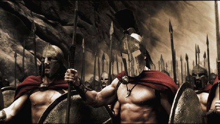 PSD шаблон для мужчин - Стойкий спартанец