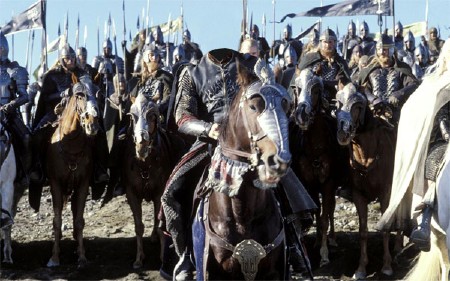 Шаблон для мужчин - Воин на поле боя