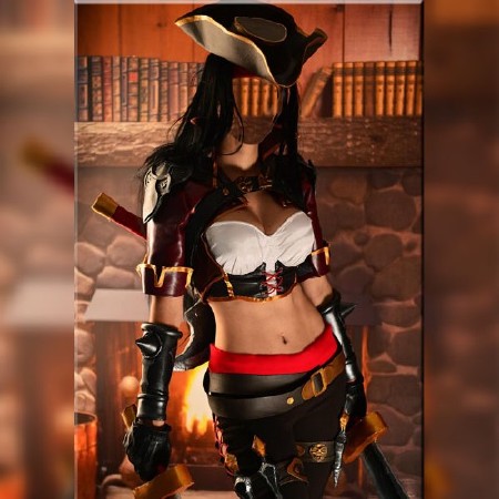 Женский шаблон - Морская волчица