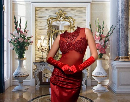 Photoshop шаблон - Обеспеченная жизнь