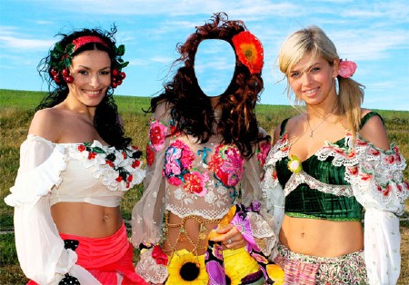 Шаблон для Photoshop - Одна из группы ВиаГра