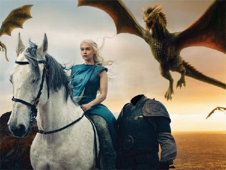 Мужской фото шаблон - Сопровождение принцессы