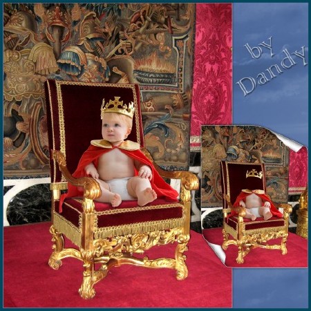 Шаблон для фотошопа - Царь просто царь