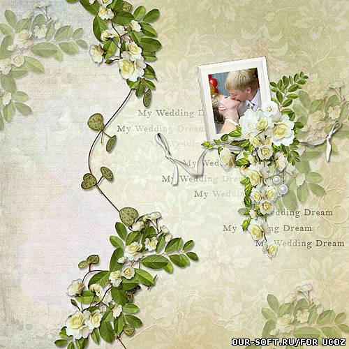 Мини скрап-набор Romance And Blossoms