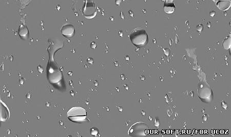 Кисти для фотошопа - Капли воды