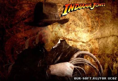 Шаблон мужской - Indiana Jones